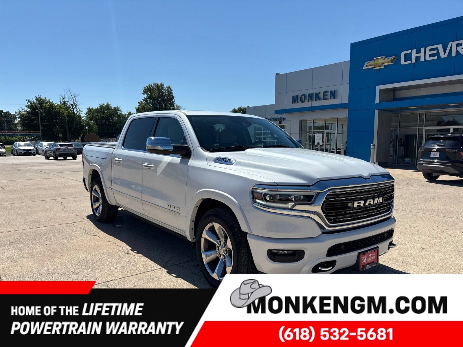 2021 RAM 1500 Limited in Other — front three-quarter view