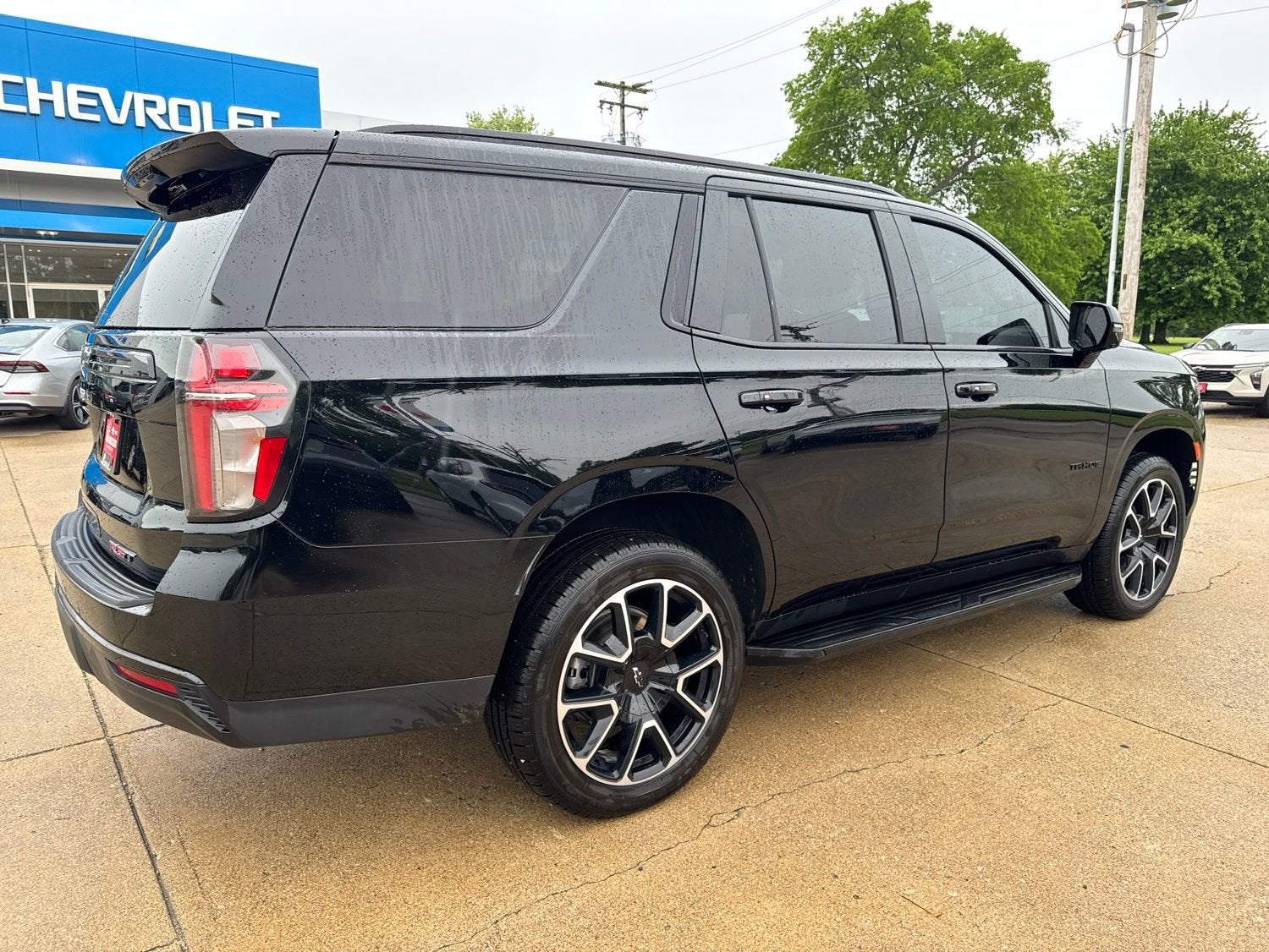 2024 Chevrolet Tahoe — rear three-quarter view