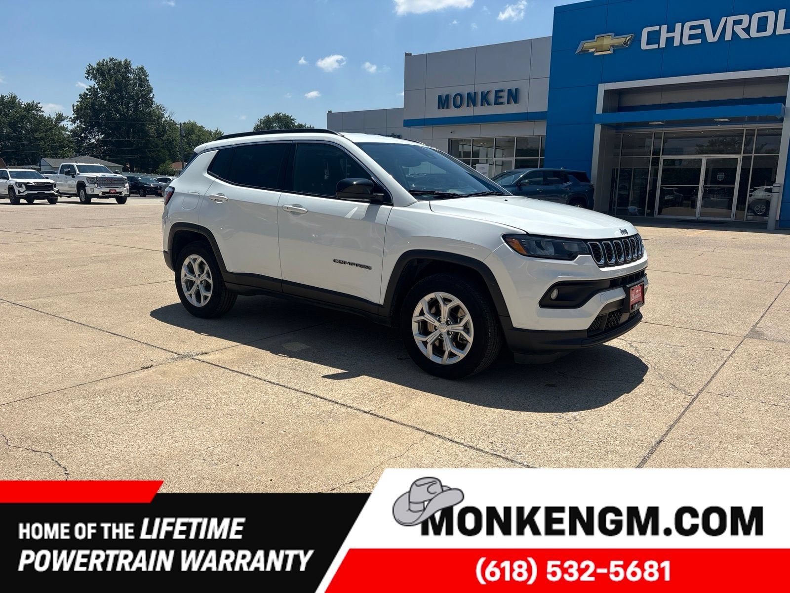 2024 Jeep Compass Latitude in Other — front three-quarter view