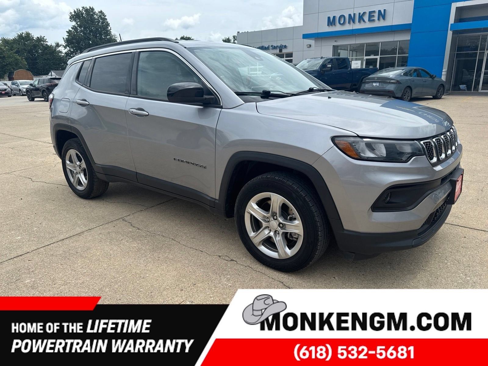 2024 Jeep Compass Latitude in Other — front three-quarter view
