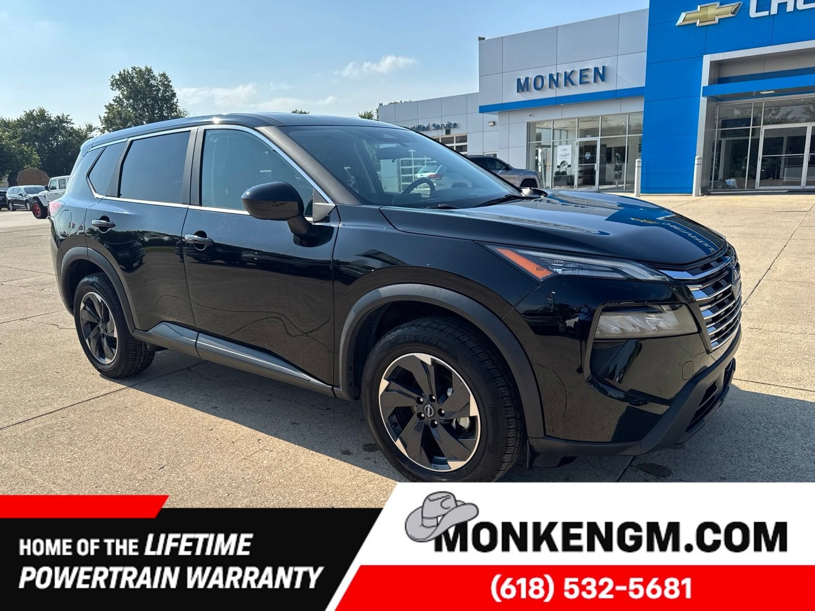 2024 Nissan Rogue SV in Other — front three-quarter view