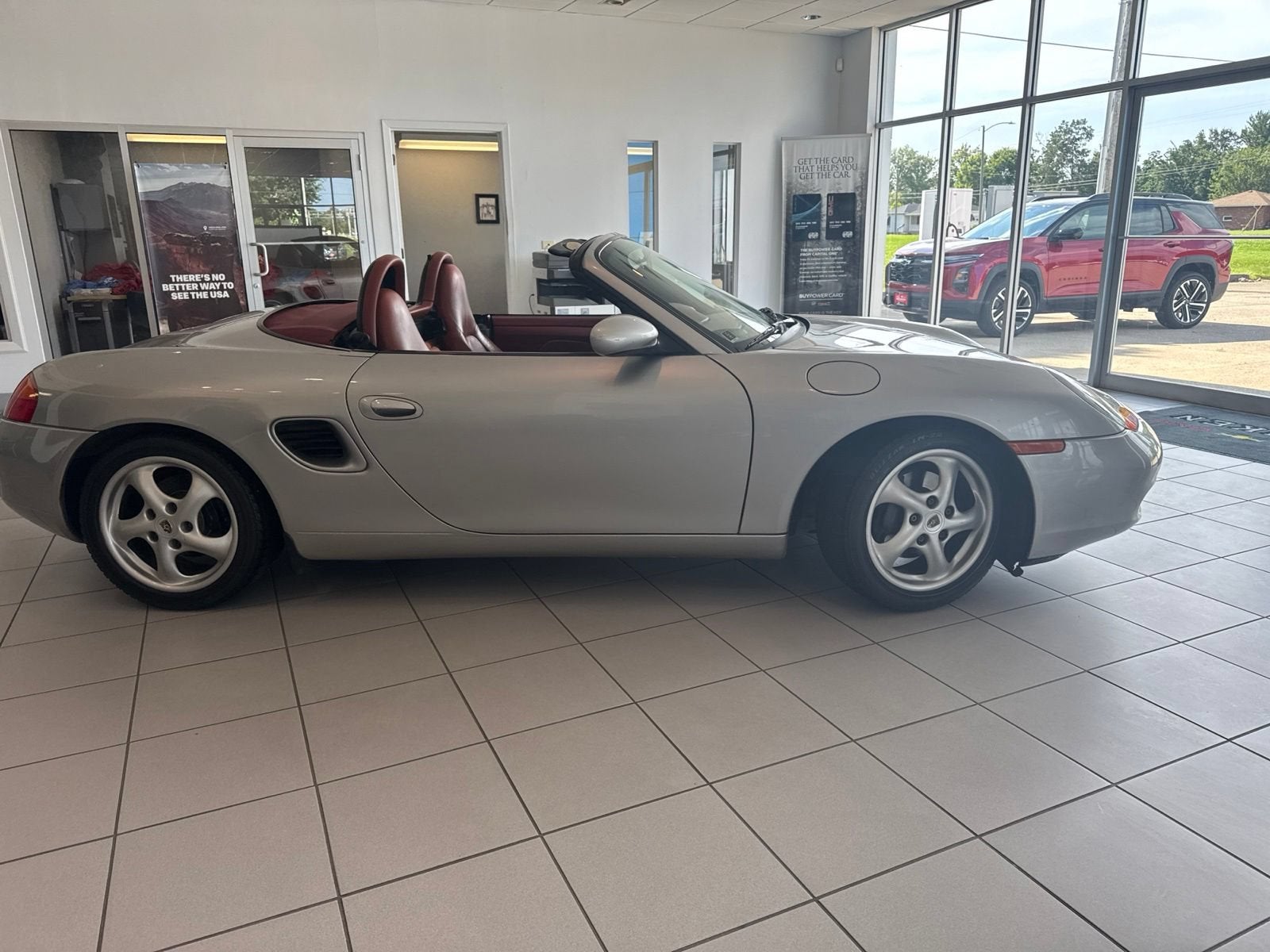 1999 Porsche Boxster — side profile view