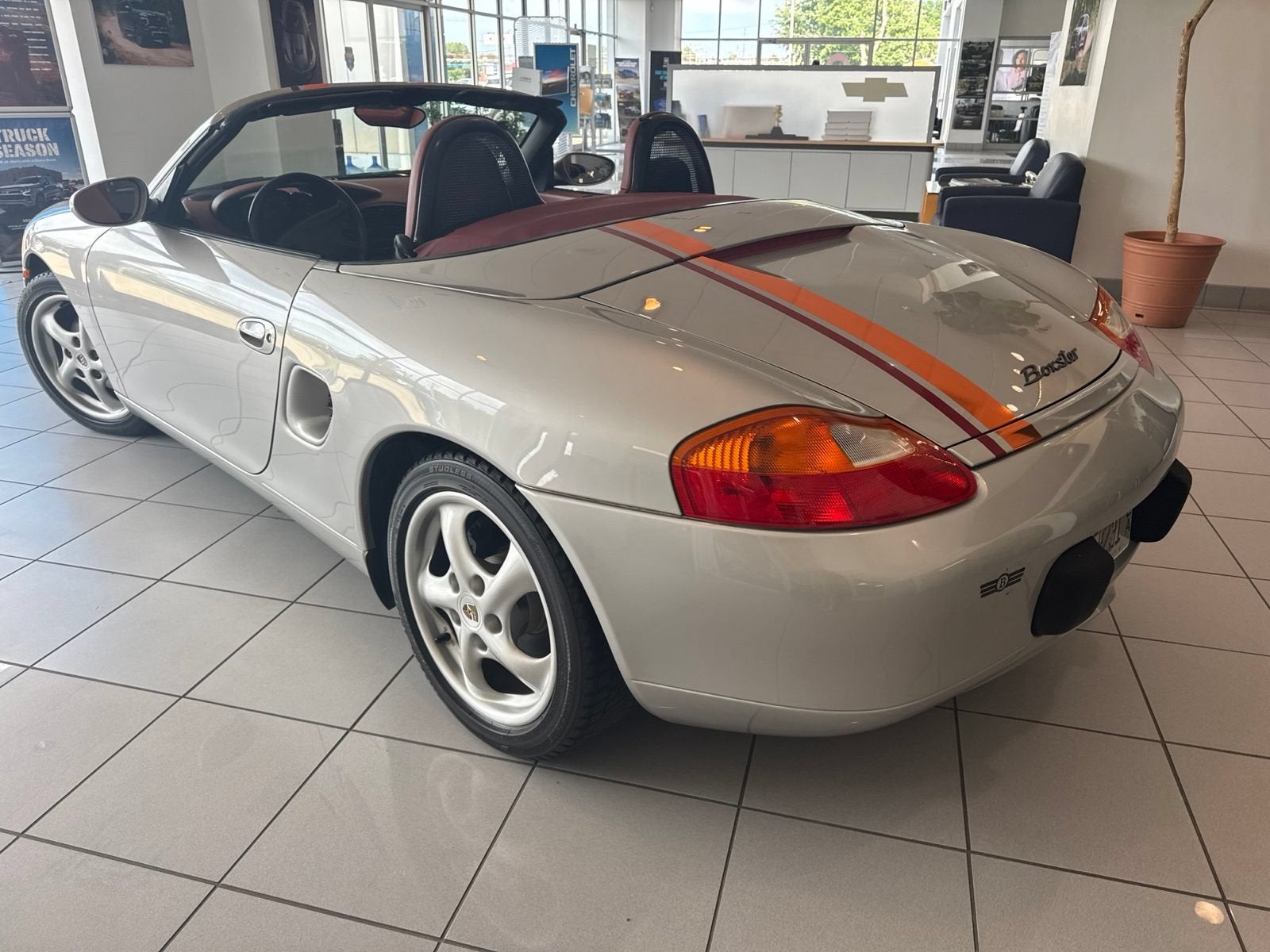 1999 Porsche Boxster — interior view